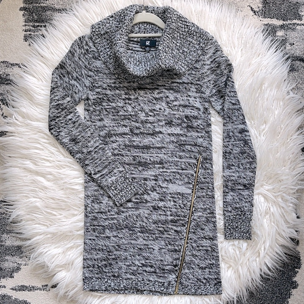 iZ Byer Cowlneck Sweater Dress